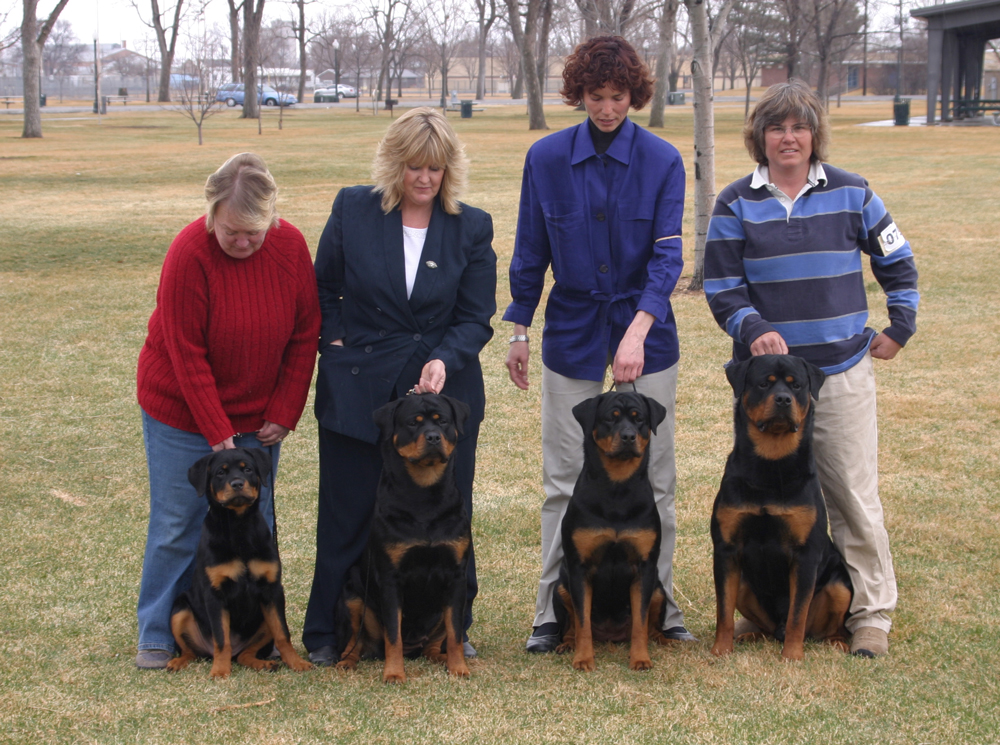 TBT - Rottweilers and handlers - vintage 2005 TBT - Rottweilers and handlers - vintage 2005