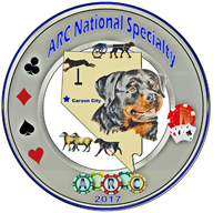 2017 American Rottweiler Club National Show logo