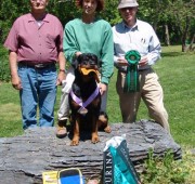 Brita earns her tracking title