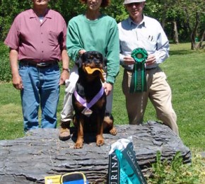 Brita earns her tracking title