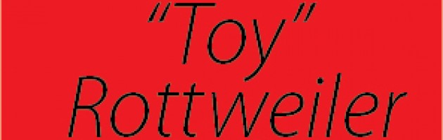Toy Rottweiler Scam